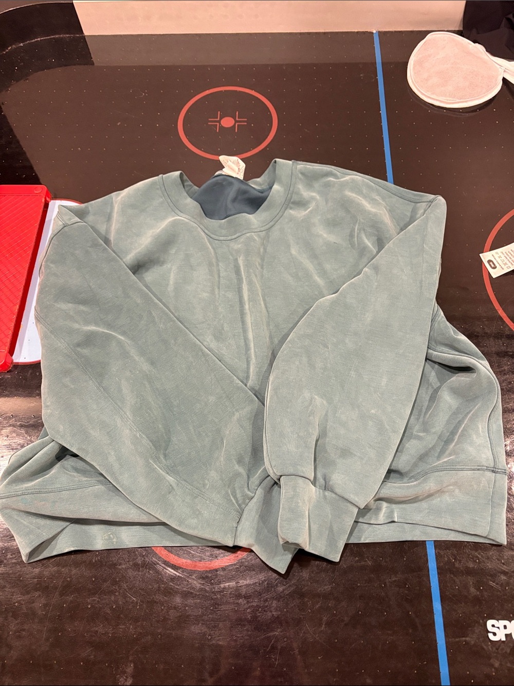 Women’s Washed Sage Crewneck Sweatshirt